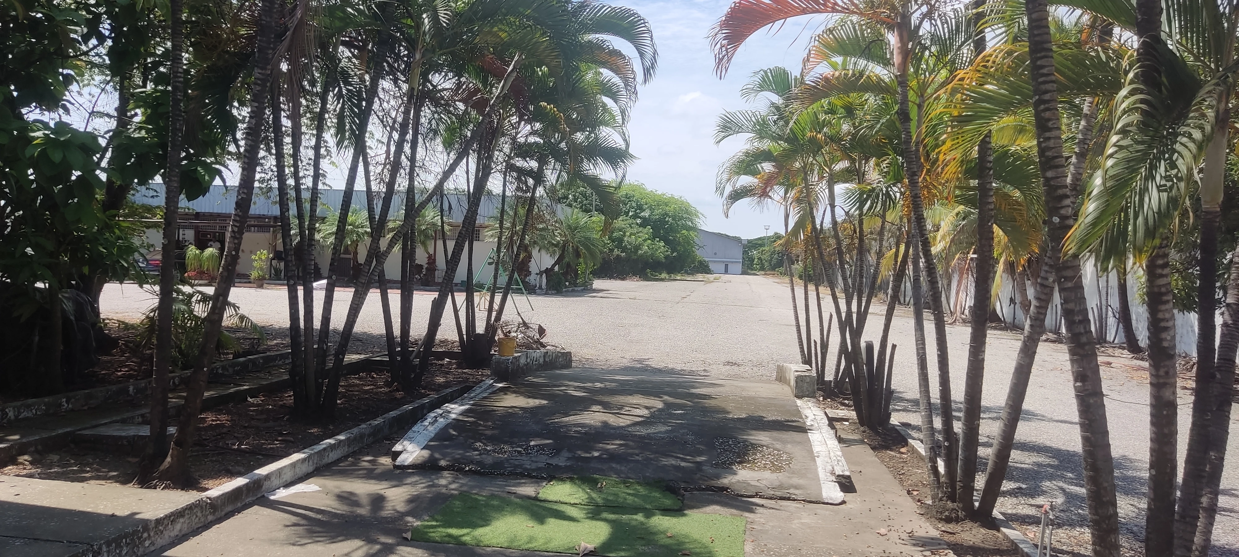 Vista después de la garita